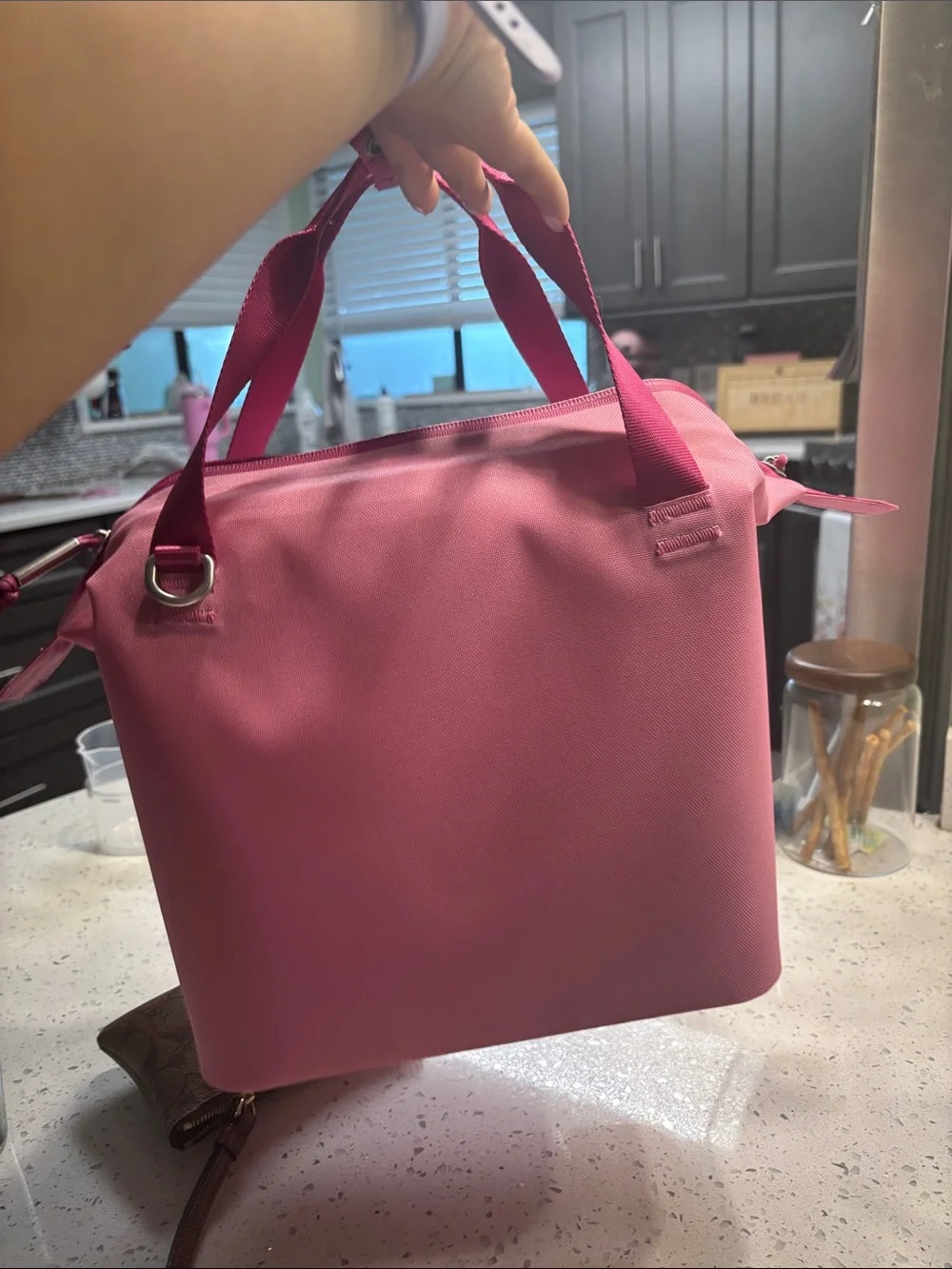 Stanley All Day Julienne Mini Cooler Pink Crossbody Lunch Bag
